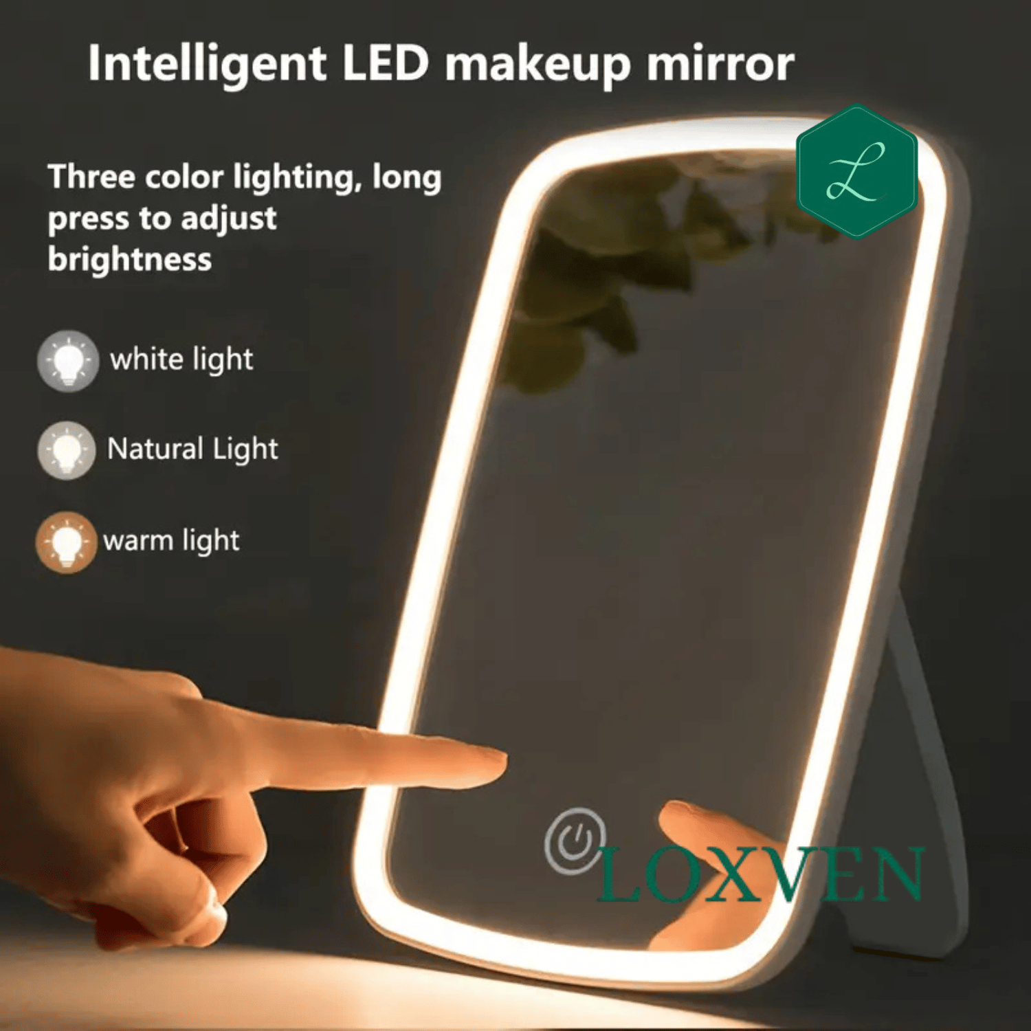 Portable LED Mirror