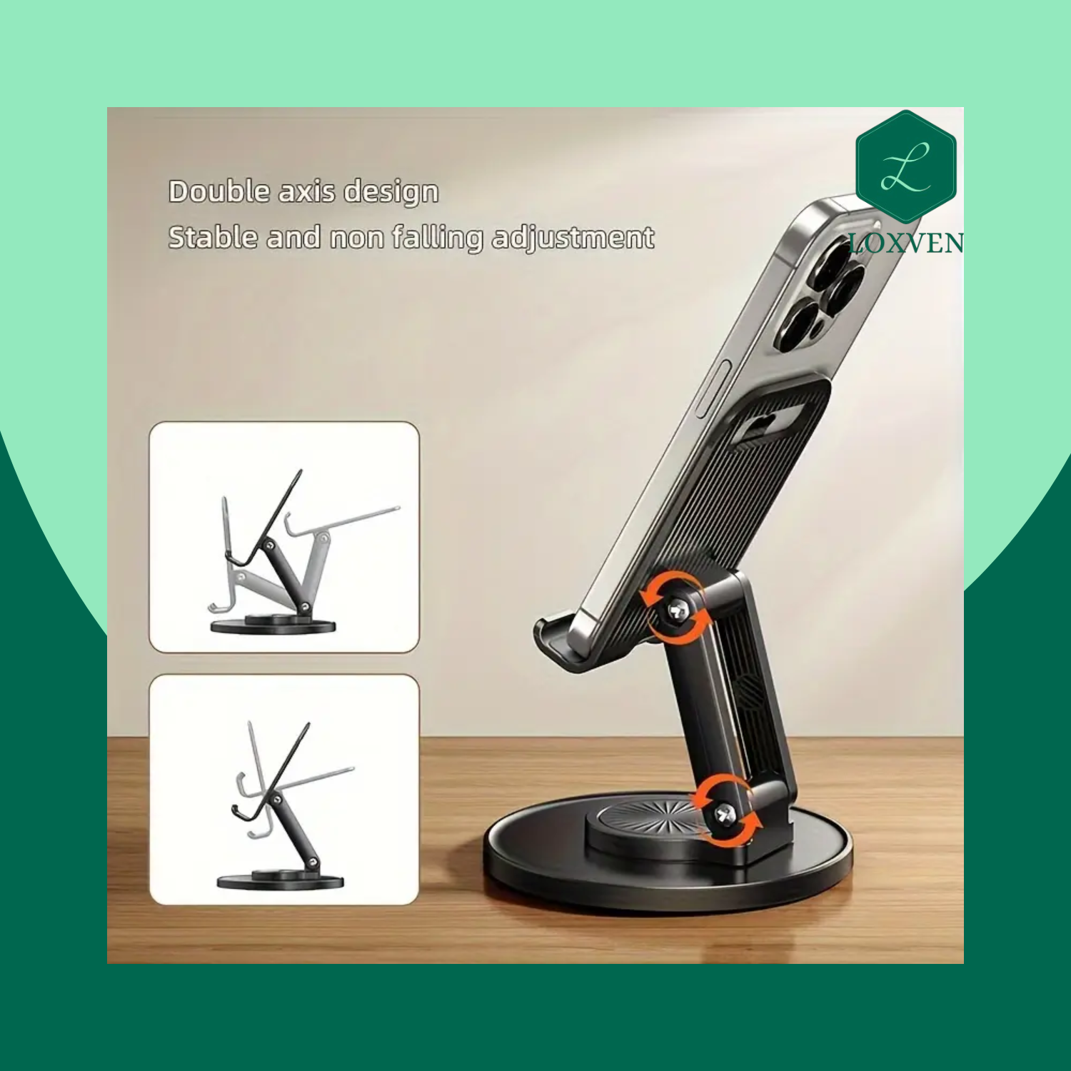 Rotatable Phone Grip Stand