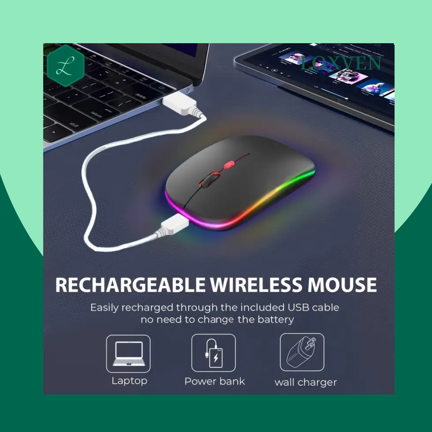 Wireless Illuminated Mouse